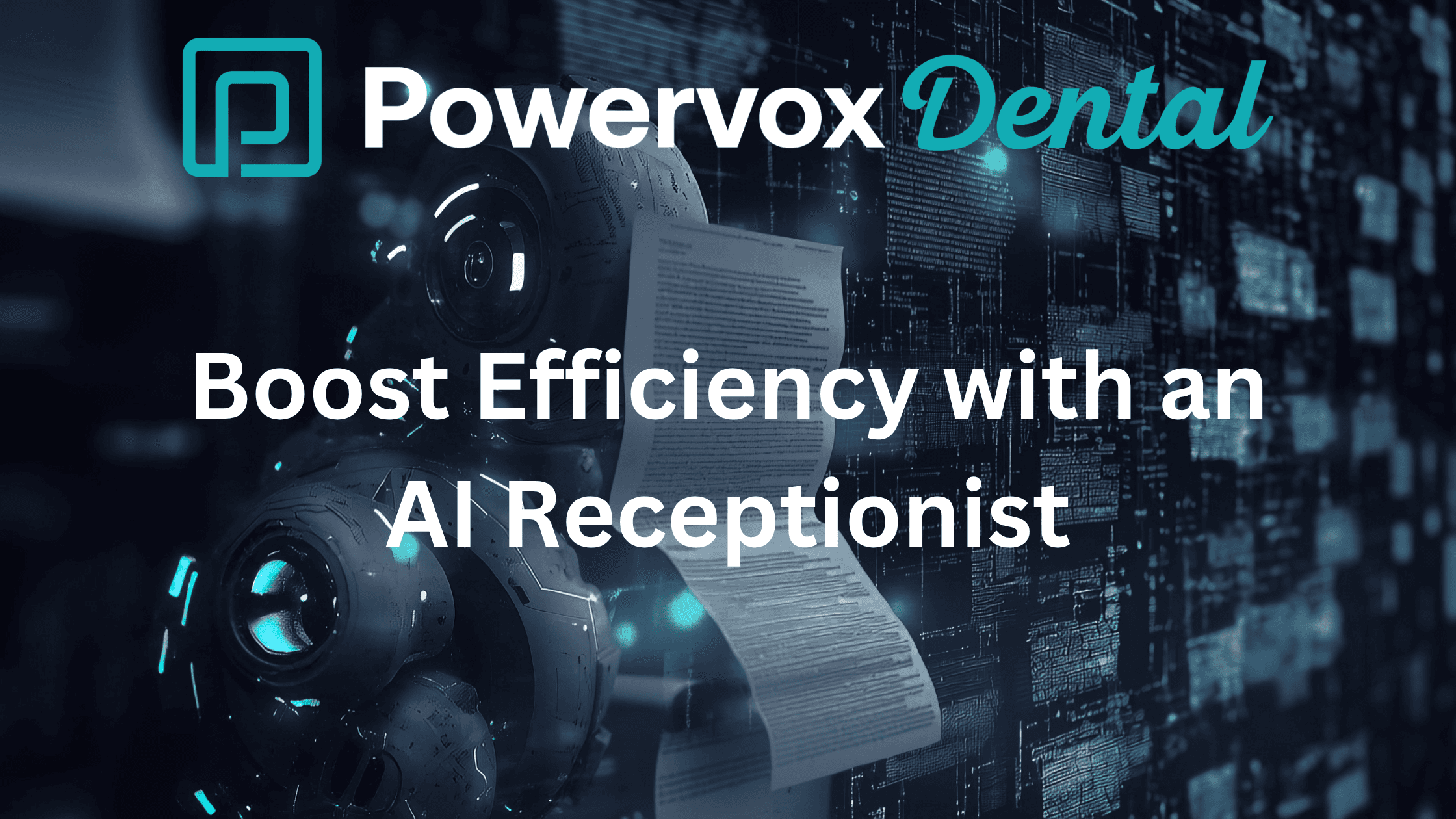Banner - Boost Efficiency AI Receptionist